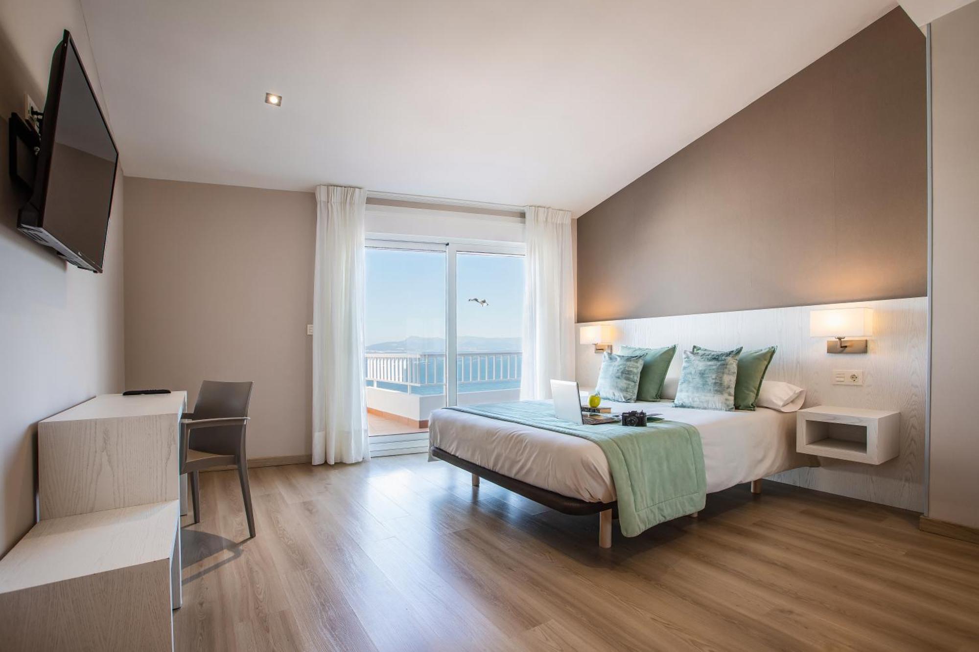 Hotel Mirador Ria De Arosa Reboredo Bagian luar foto