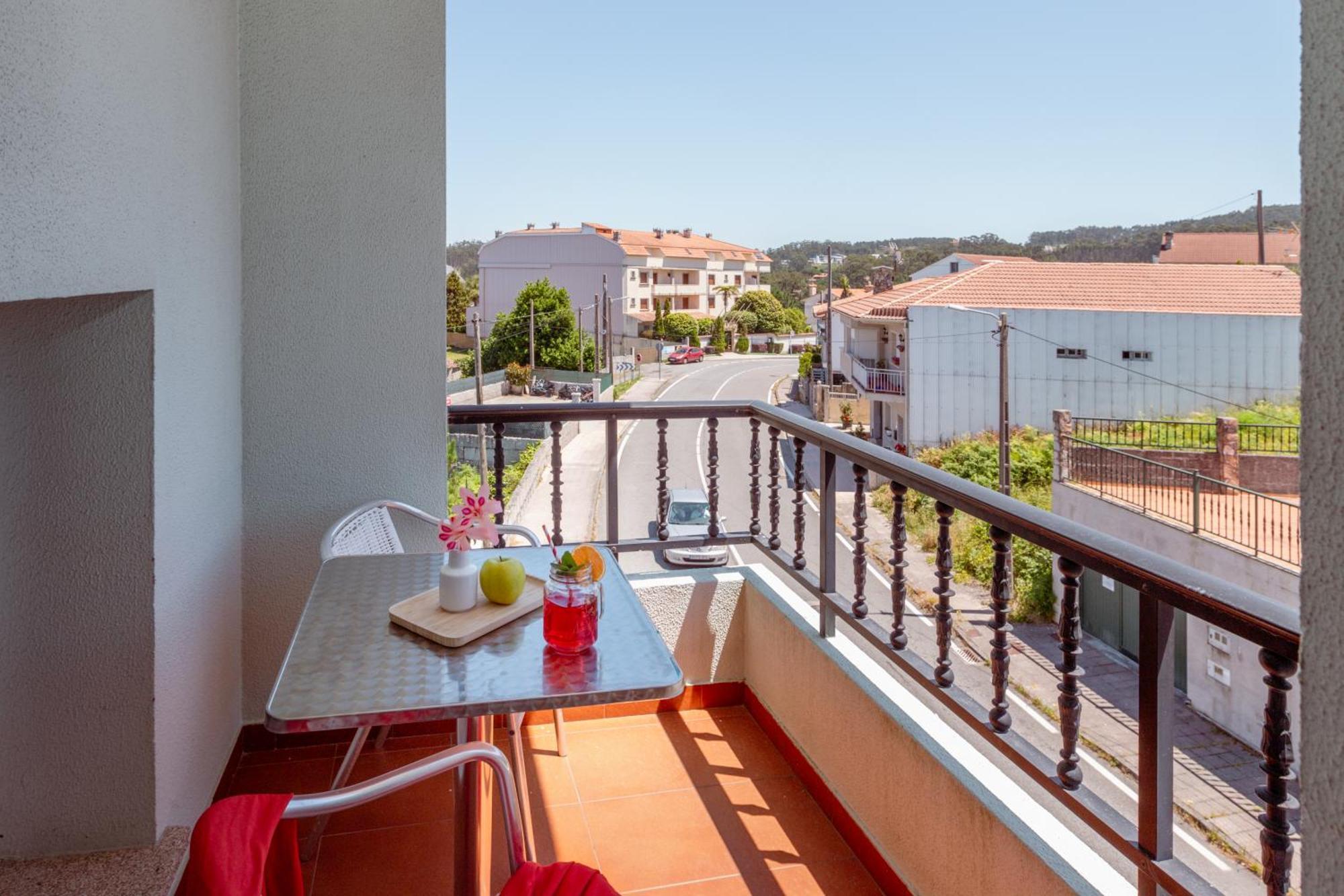 Hotel Mirador Ria De Arosa Reboredo Bagian luar foto