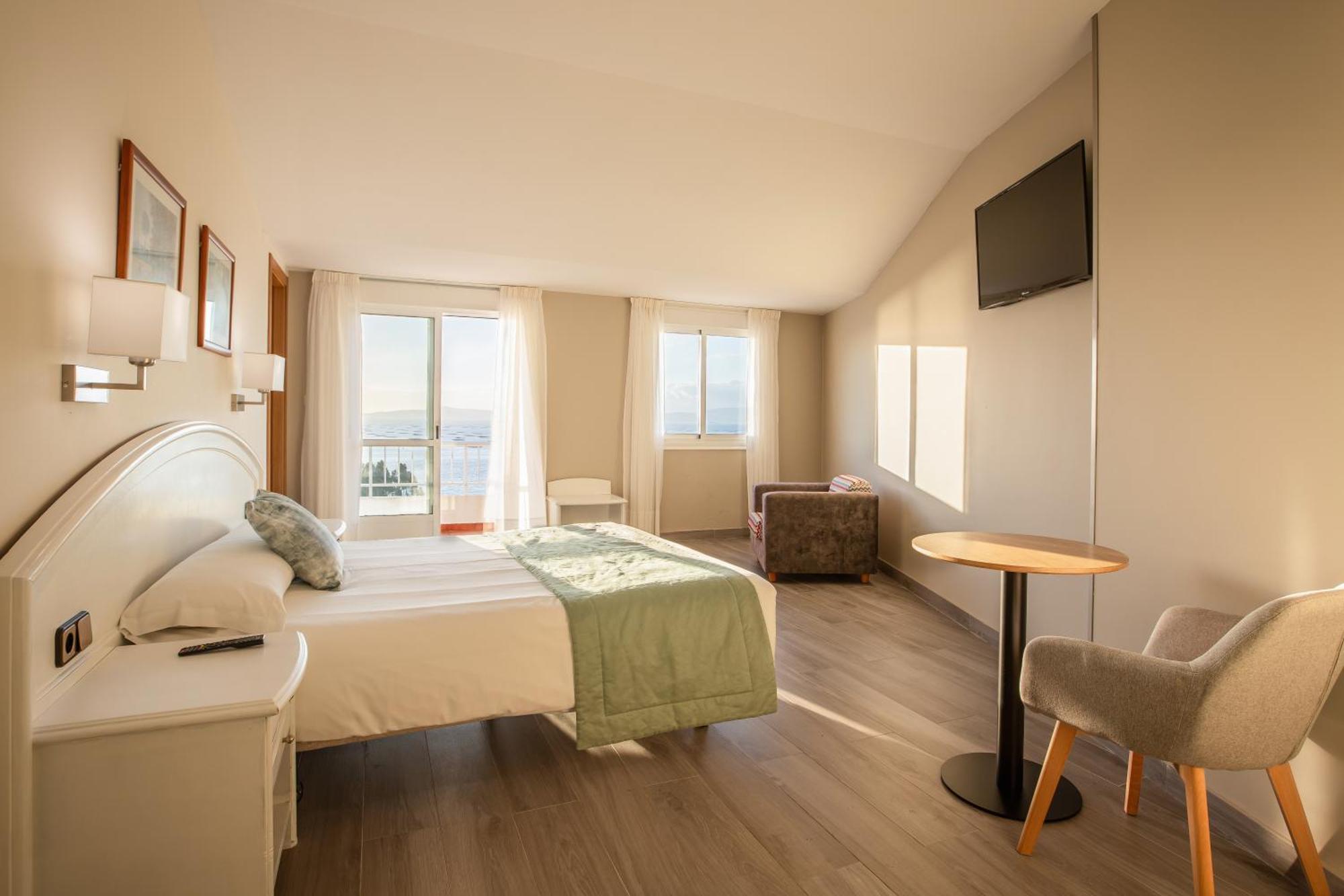 Hotel Mirador Ria De Arosa Reboredo Bagian luar foto