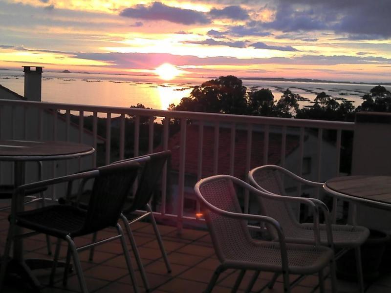Hotel Mirador Ria De Arosa Reboredo Bagian luar foto